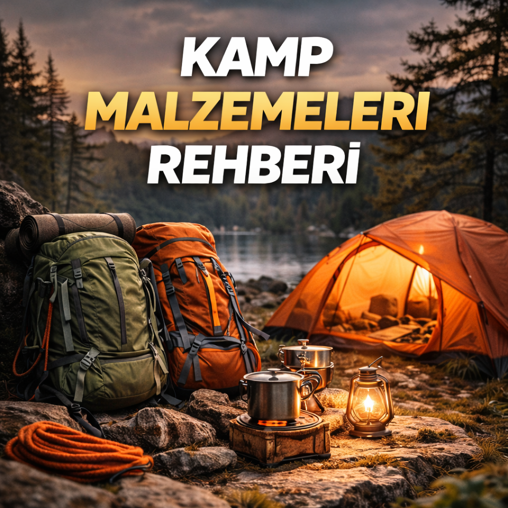Doğada Konforlu ve Güvenli Kamp İçin İhtiyacınız Olan Ekipmanlar