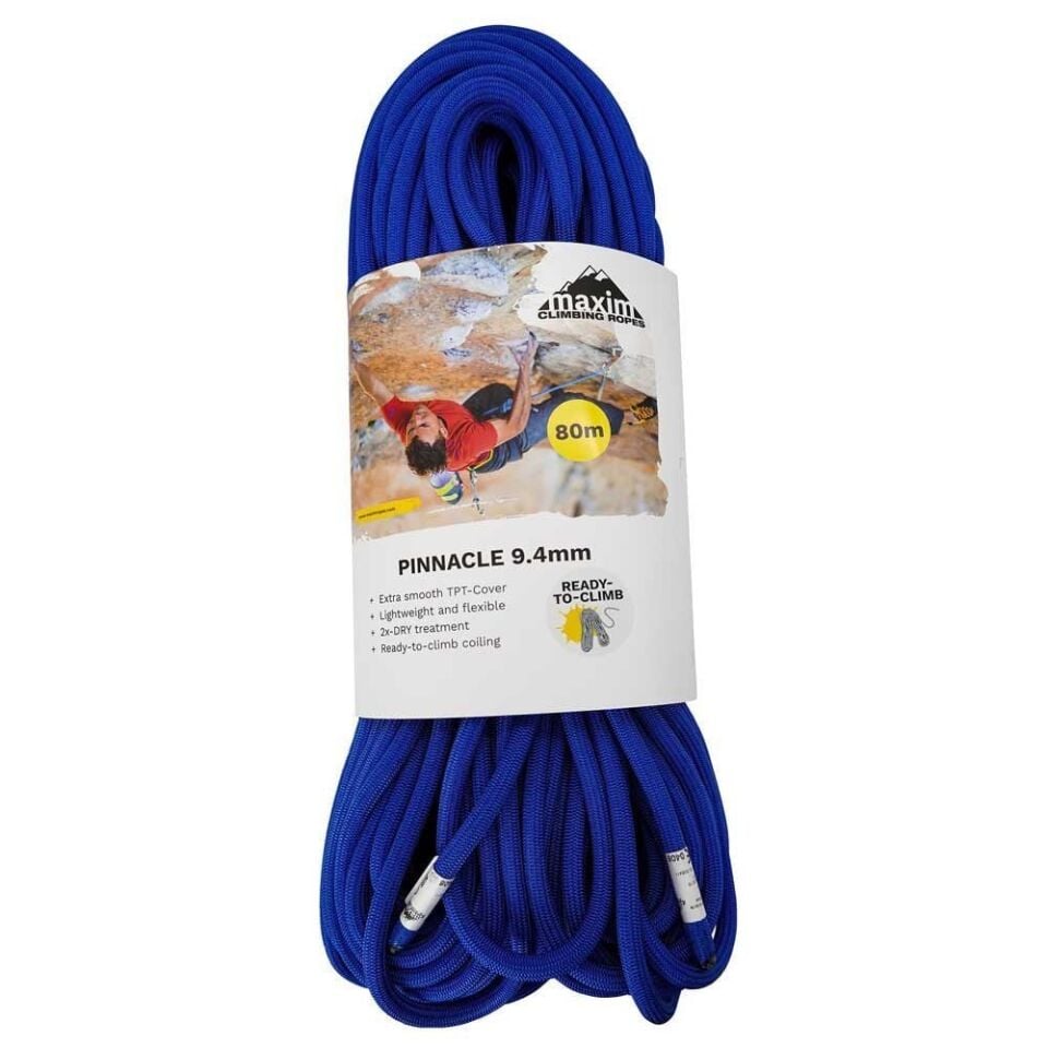 Maxim Pinnacle Blue Ocean / 2x-DRY 9,4 MM Dinamik İp 60 Metre