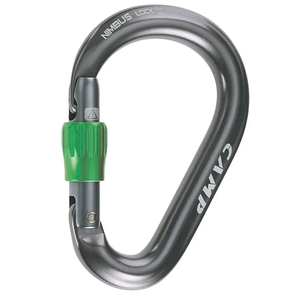 CAMP KARABINA NIMBUS LOCK GUN METAL/YEŞIL|