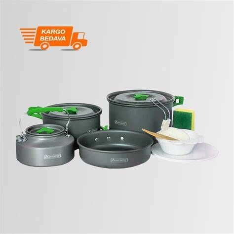 Orcamp OUT-1050 4’lü Kamp Tencere Seti