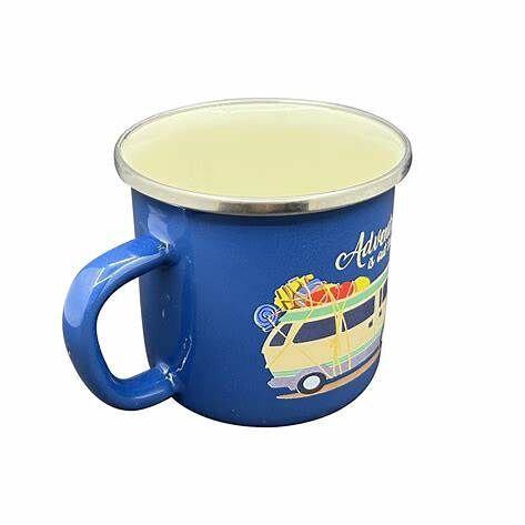 Orcamp OUT-1900 Retro Emaye Kupa Bardak