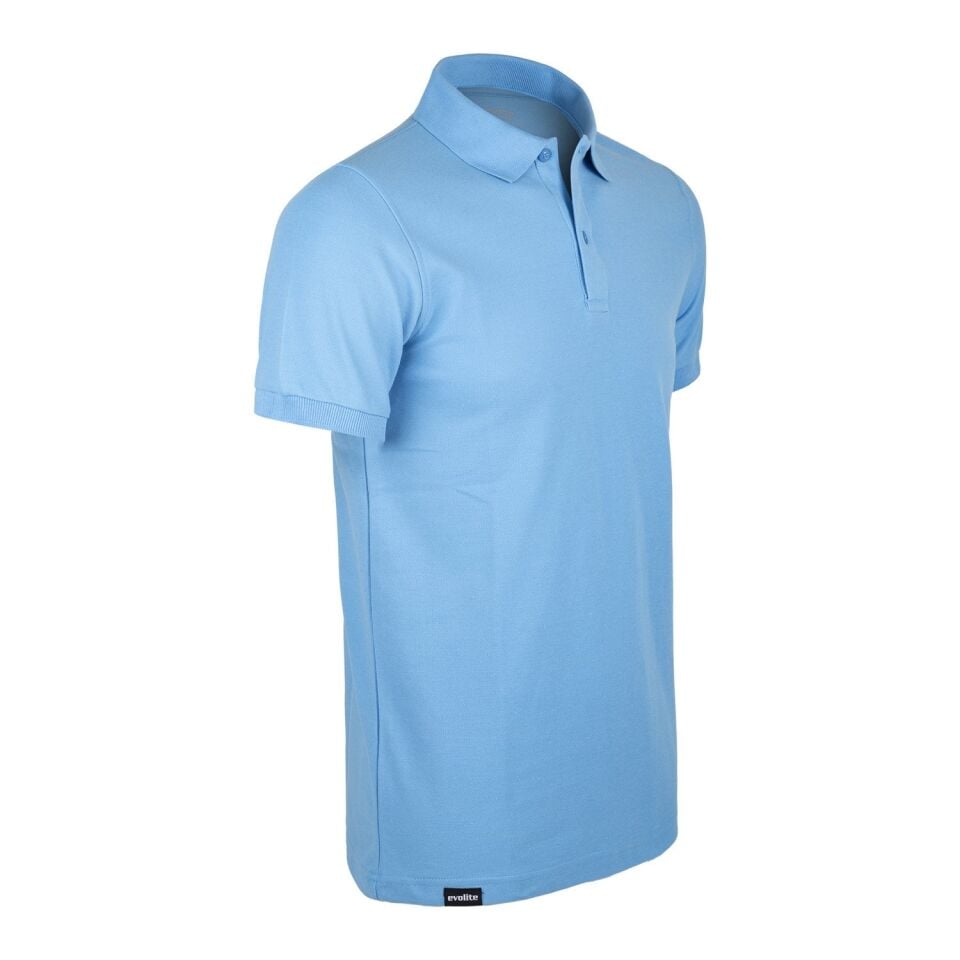 Evolite DeepRaw Erkek Polo T-Shirt - Mavi