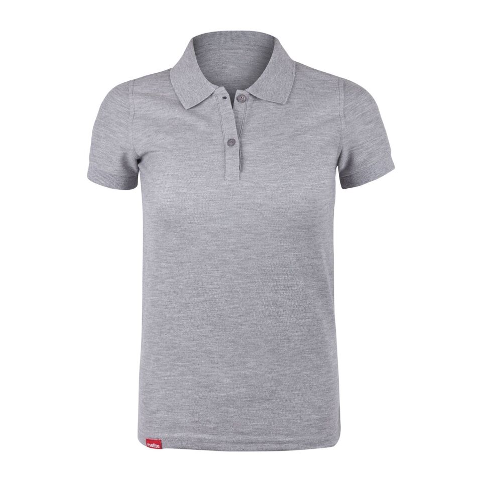 Evolite DeepRaw Kadın Polo T-Shirt- Gri
