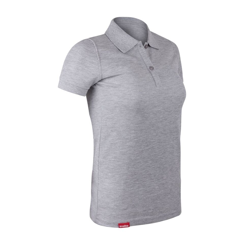 Evolite DeepRaw Kadın Polo T-Shirt- Gri