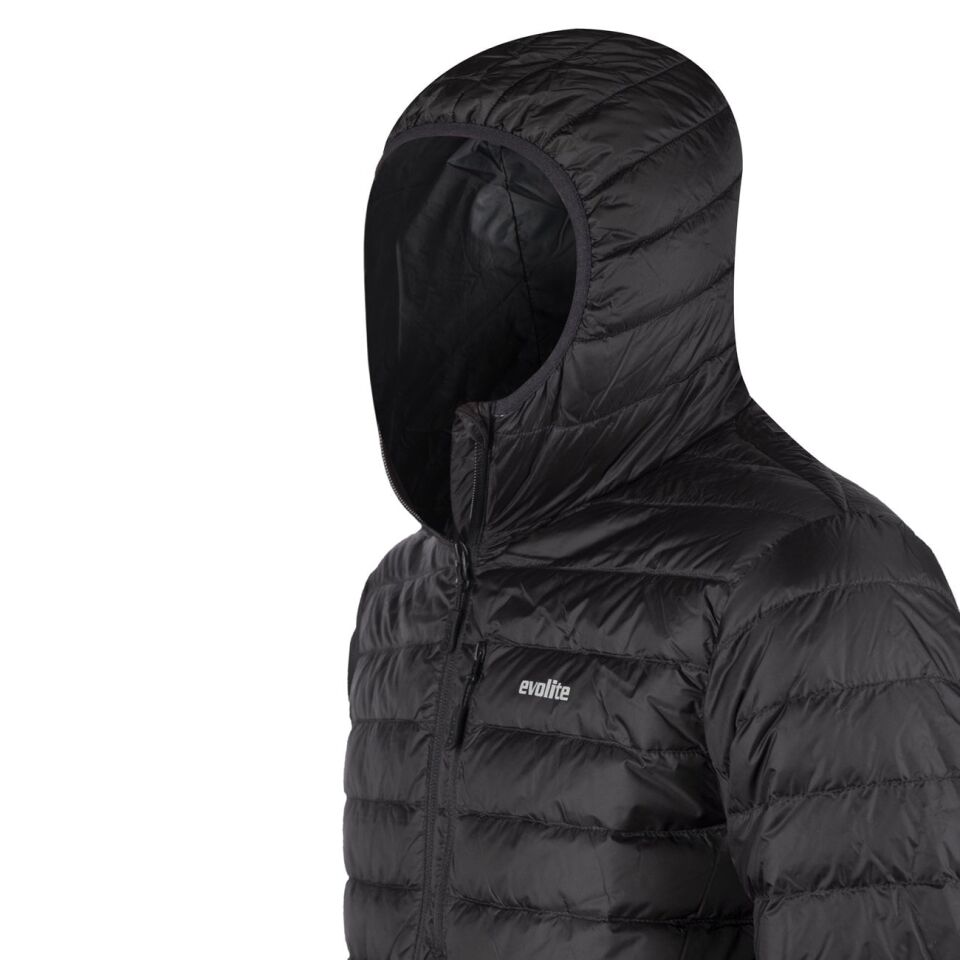 Evolite DownTouch Erkek Kaz Tüyü Mont - Siyah