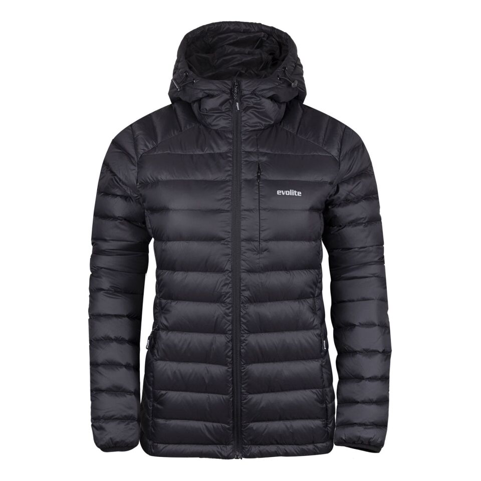 Evolite DownTouch Kadın Kaz Tüyü Mont - Siyah