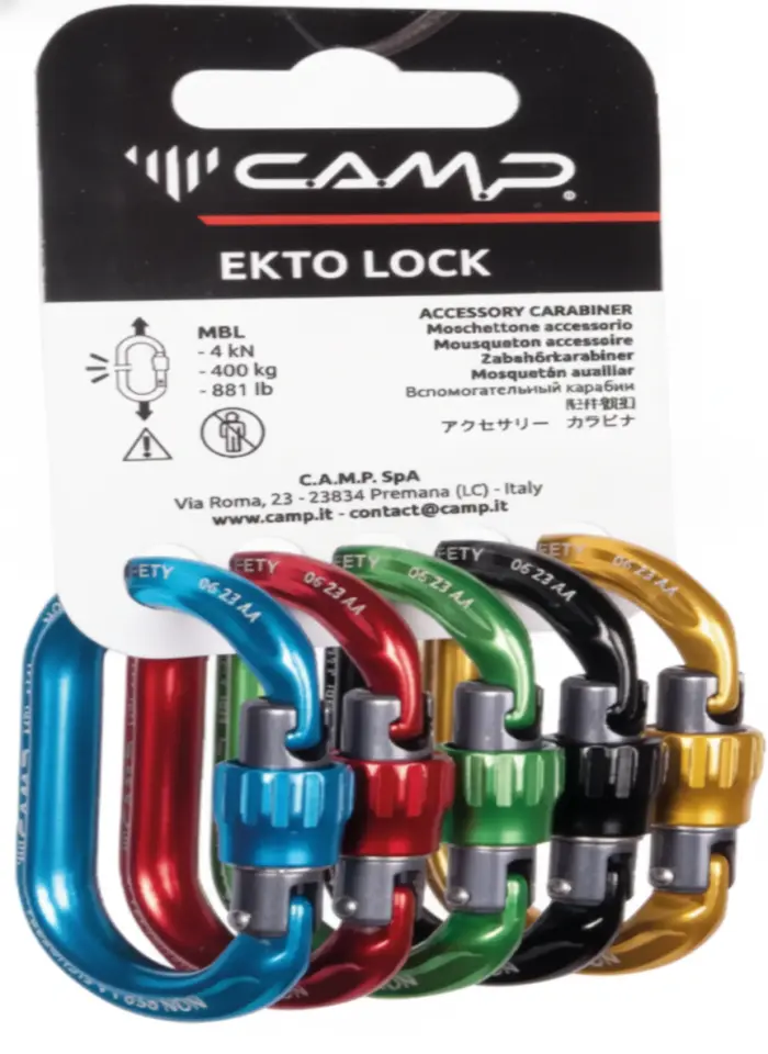 CAMP Ekto Lock Malzeme Karabinası 5 Parça