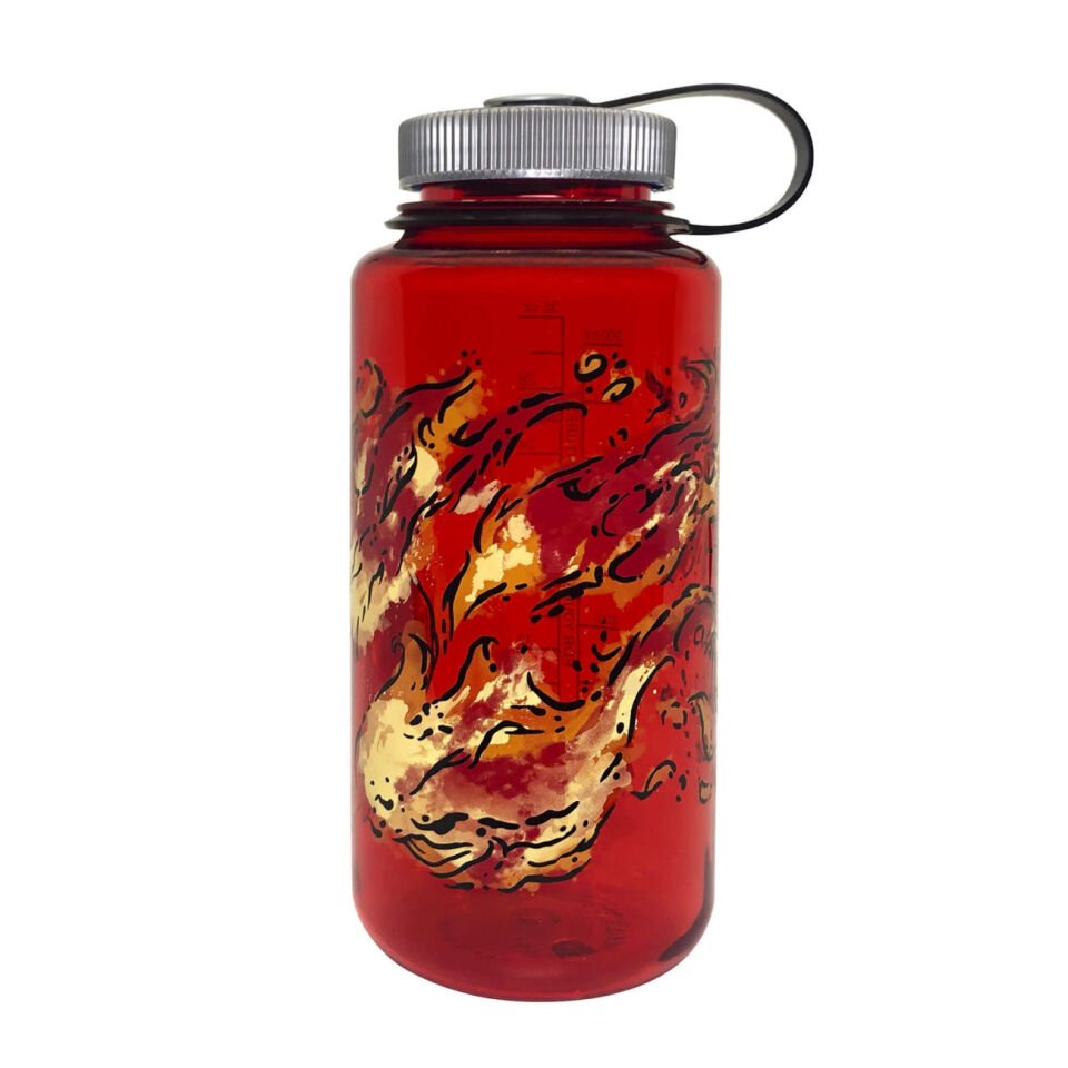 Nalgene 32oz WM Red / Fire Limited Edition Tritan Suluk