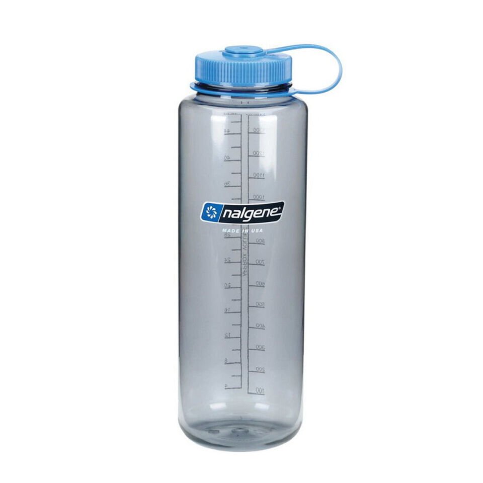 Nalgene Sustain 48 oz (1,5 L) Wide Mouth Water Bottle SILO GRAY SULUK 250.01.2020-0148