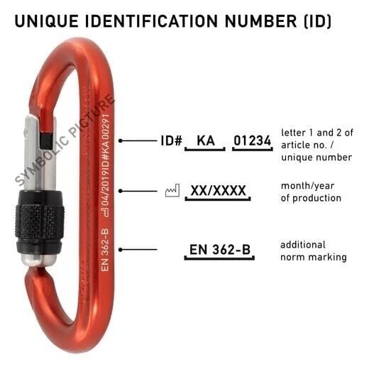 AUSTRIALPIN ROCKIT ID Alloy Screwlock Polıshed Gri Kilitli Karabina