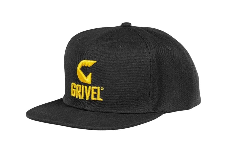 Grivel SNAPBACK CAP LOGO BLACK